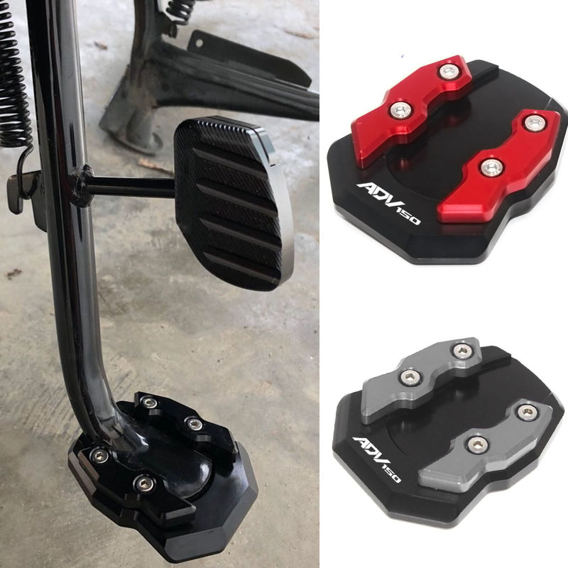 HONDA ADV150 ADV 150 2020 2021 2022  ׼ CNC ű ĵ Sidestand Stand Extension Enlarger Pad